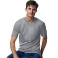 thumbnail image 1 of Hanes T-Shirt pour Homme Cool DRI Sans Étiquette, s, Graphite, 1 of 2