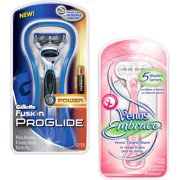 His n Hers Razors Assortment Pack