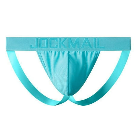 

Knosfe Men s Athletic Supporter Jockstrap Pouch Thong Sexy Underwear M