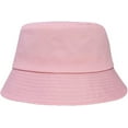 thumbnail image 3 of CoCopeaunts Cotton Bucket Hat Simple Solid Two Side Wear Unisex Fisherman Hat Women Reversible Fishing Basin Hat for Beach Travel, 3 of 8
