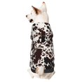 thumbnail image 1 of Fotbe Cow Skin Sudadera con Estampado para Perros Pequeños – Suéter con Capucha para Mascotas, Tela Suave de Forro Polar con Bolsillo-Large, 1 of 7