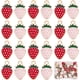 thumbnail image 1 of 1 caja de 60 dijes de fresa, a granel, de esmalte rosa, pequeños dijes de fresa roja, dijes de fruta fresca con parte trasera plana, 1 of 9