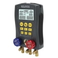thumbnail image 1 of Pressure Temp Test, Digital Manifold Gauge Set, HVAC Digital Manifold Gauge High Accuracy Vacuum Pressure Temperature Leakage Meter For Air Conditioning System, 1 of 8
