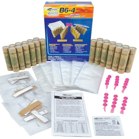 Estes Model Rocket Engines, B6-4, 24/pkg (Best Fin Design For Model Rocket)