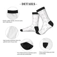 thumbnail image 4 of Disketp Heart Rabbit Unisex Mid-Calf Socks Lightweight Breathable Ventilation Ankle Socks, 4 of 7
