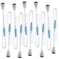 thumbnail image 2 of Blue Eyelash Brush and Comb Set for Home Use Ergonomic Design Made of Quality Plastic 10pcs, 2 of 3