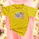 thumbnail image 3 of Playera Blusa Mujer De Mamá con Estampado de Flores Ropa Casual y Bonita para Día de la Madre Color Amarillo Talla Chica Marca Emil SaEs, 3 of 4