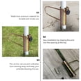 thumbnail image 2 of 1Pc Outdoor Umbrella Anchor Sun Shade Support Simple Beach Umbrella Fixing Tool, 2 of 8