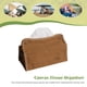 thumbnail image 4 of Caja De Pañuelos De Lona SUNDICK Caja de almacenamiento de pañuelos de lona Caja de extracción de papel para acampar (arena cálida) Ndcxsfigh Para Estrenar, 4 of 7