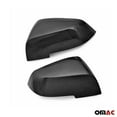 thumbnail image 2 of OMAC Side Mirror Cover Caps fits BMW X1 E84 2013-2015 Carbon Fiber Black 2Pcs, 2 of 4
