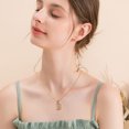 thumbnail image 4 of Collares para Mujeres Moda Inglés Nombre de Carta Cadena Colgante Regalo de Joyería, Aleación Strass Electroplatación Declaración Collar, Joyería para Mujeres, 4 of 4