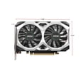 thumbnail image 2 of MSI GeForce GTX 1650 Super Ventus XS OC 4GB Graphics Card, Silver, 2 of 5