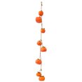 thumbnail image 2 of YIMWNYI Artificial Persimmon Garland, Lifelike Fake Fruit Decoration, Thanksgiving and Halloween Home Decor, Festive Hanging Ornament, Foam Fruit Pendant for Party and Kitchen Use, 2 of 8