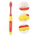 thumbnail image 4 of Cepillo de dientes de pelo suave para niños, cepillo de dientes de limpieza para niños, herramienta de cuidado bucal (mango amarillo), 4 of 8