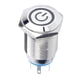 thumbnail image 5 of Interruptor de botón Con Luz LED Yotijar Acero Inoxidable 12V 19 mm, 5 of 7