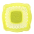 thumbnail image 3 of Cesto Papelero Prichos Diseño de Orificios con Forma de Rombos 1 Pieza Verde, 3 of 4