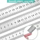 thumbnail image 3 of PCS Stainless Steel Ruler 15cm 20cm 30cm Metal Ruler Size Double Sided Durable Rustproof Carpenter Ruler for Students Engineers Architects Teachers De, 3 of 5