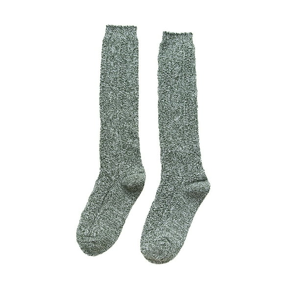 enqiretly Stocking Over-Knee Hosiery High Elasticity Thermal Fashion Boot Socks Warmer Thigh Flexibility Costume Accessories light dark green