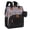 Leopard, variant on Diaper Bag Backpack, DERSTUEWE Diaper Backpack, Baby Bag with Insulated Bottle Pockets, Unisex, Black