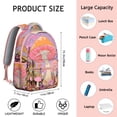 thumbnail image 6 of Trendy Mushroom Bookbag for School and College, Big Capacity with Laptop Sleeve, Comfortable Shoulder Straps, Ideal Gift for Students Commute and Travel, 6 of 6