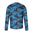 thumbnail image 4 of ZRGHAOYLQ Fashion Long Sleeve T-shirt for Men Camouflage Graphic Tee Casual Loose Crewneck Pullover Tees Big and Tall Cool Streetwear Tops, 4 of 5