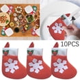 thumbnail image 1 of Outdoor Christmas Decorations Event & Party 3PCS Christmas Cutlery Decoration Bag Mini Small Socks Small Socks Cutlery Set Party Party Table Decorations Party Balloon, 1 of 5
