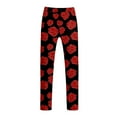 thumbnail image 5 of ZHOUCHANKIDS Mens Valentine's Day Two Piece Suit Set Featuring A Full Rose Print Design On Jacket And Pants Red XL, 5 of 6