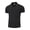 Black, variant on Dolkfu Short Sleeve Golf Shirts for Men Blue Minimalist Collared Button Tops Modern Casual Fashion Patchwork Polos Navy,S