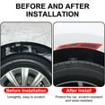 thumbnail image 4 of Soumake Fender Protector – 1-Pair, Heat-Resistant, Anti-Collision Carbon Fiber Warning Reflective Sticker for Car Wheels, 4 of 8