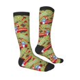 thumbnail image 3 of Balery Cartoon Fire Truck Fun Novelty Socks Men'S Women'S Crew Socks Funny Crazy Novelty Socks Quirky And Cool Socks, 3 of 9