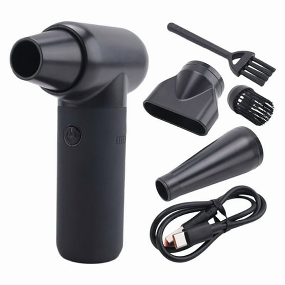 Compressed Air Duster,180000RPM Dryer Blower,3 Gear Portable Electric Air Duster,for Car Dry,Keyboard Computer Cleaning