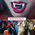 thumbnail image 3 of Accesorios para dientes de Halloween, dientes de fantasma retráctiles, dientes de fantasma de terror, accesorios para dientes de cosplay, rendimiento comprobado, 3 of 14