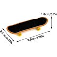 thumbnail image 3 of 9-piece Skate Park Kit Fingerboard, Mini Finger Skateboard And Ramp, 3 of 4