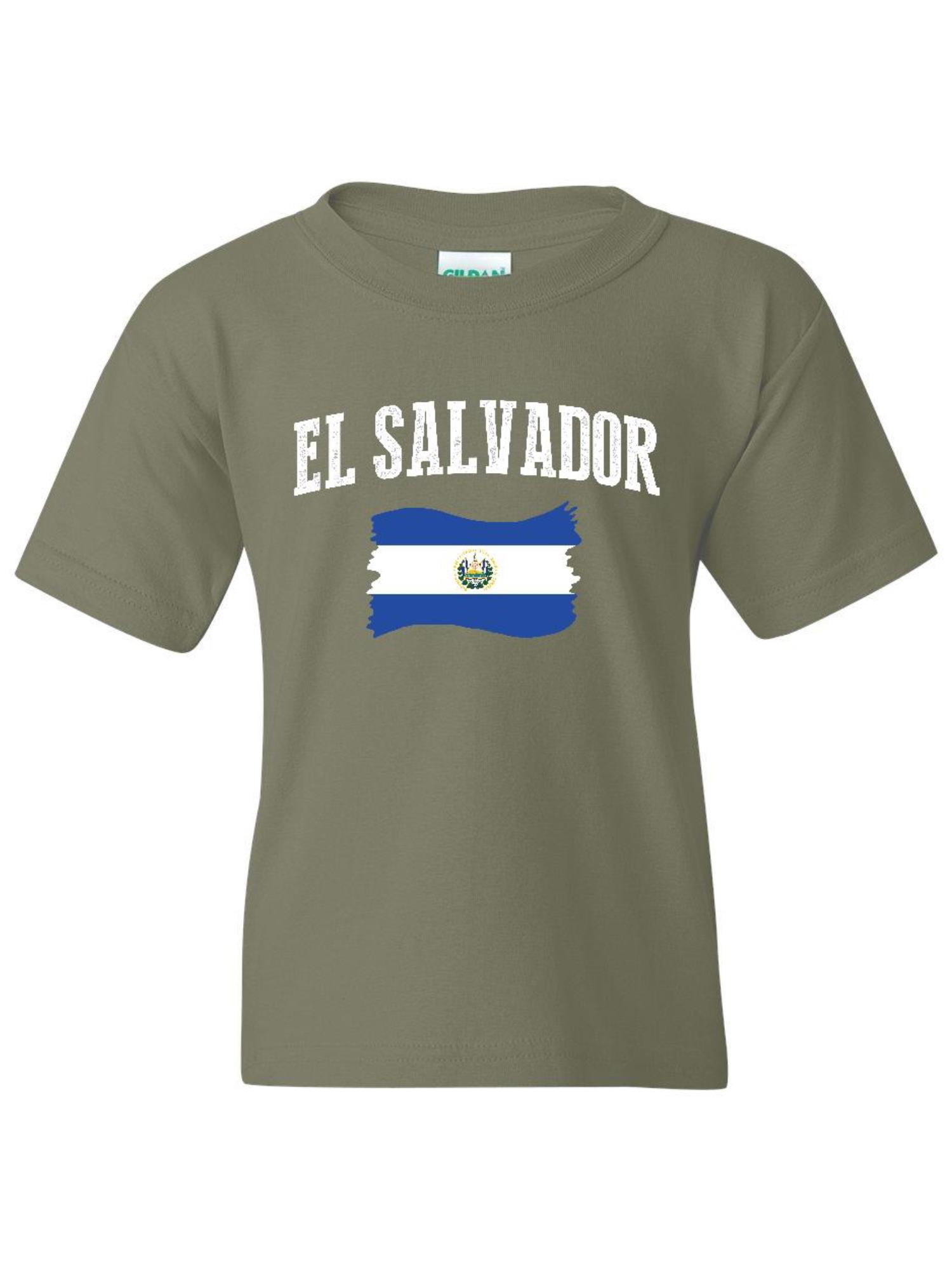 Custom Baby & Toddler T-Shirt Little Salvadoran Cotton Boy Girl Clothes 