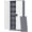 Grey White, variant on Letaya Metal Garage Storage Cabinets with Lock Door and Adjustable Shelves, Steel Tool Cabinets for Home,Office,Warehouse Organisieren (White, 75" H)