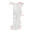 thumbnail image 4 of Acrylic Podium Clear Church Pulpit Floor-Standing Podium Lectern, 4 of 8