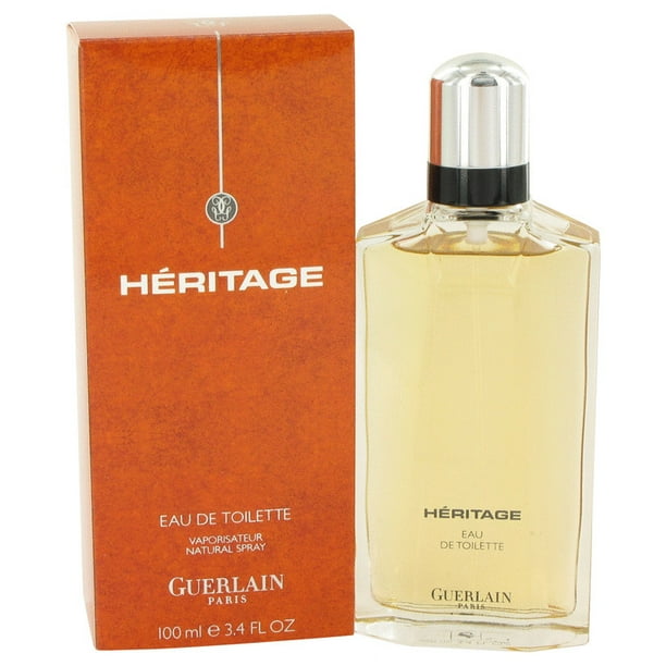 Guerlain Guerlain Heritage Eau de Toilette, Cologne for Men, 3.4 Oz