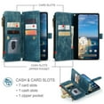 thumbnail image 3 of CaseMe Case for Google Pixel 10/10 Pro Wallet Case for Women Men, Fashion Durable PU Leather Magnetic Flip Lanyard Strap Wristlet Zipper Card Holder Wallet Phone Case for Google Pixel 10/10 Pro 6.3", 3 of 9