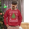 thumbnail image 5 of Ugly Christmas Sweater, Xmas Holiday Mens Womens, Funny Santa Sweatshirt, Oh Chemistree Chemist Ugly Christmas Sweatshirt Womens Mens, 5 of 5