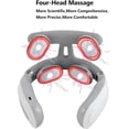 thumbnail image 3 of itality Magic Pro 2.0 Heated Neck Massager - 6 Shiatsu Modes Wearable for Pain Relief, 15-Level Intensity - Perfect Gift for Office Workers/Drivers, 3 of 10