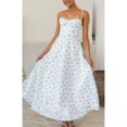thumbnail image 6 of Floral Print Suspender Backless Vacation Style Casual Women Dress, 6 of 8