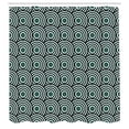 thumbnail image 2 of Ambesonne Modern Art Shower Curtain, Retro Minimalist Vortex, 69"Wx70"L, Pale Seafoam, 2 of 4