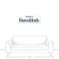thumbnail image 3 of Creative Products Happy Hanukkah 12x36 Canvas Wall Art, 3 of 5