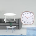 thumbnail image 2 of Mesa Auxiliar Acrílica Para Sala De Estar, Baño O Cualquier Espacio Del Hogar. Diseño Con Reloj Digital De Pared Colgante. Amplia Mesa Auxiliar Vintage De Bajo Ruido, Ideal Para Comedor O, 2 of 8