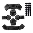 thumbnail image 2 of harper Soft Helmet Pads Foam Padding Kit Comfortable Accessories Buffer Padded Lightweight Breathable Replacement Universal 6Pcs, 2 of 8
