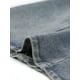 thumbnail image 5 of INSPIRAR CHIC Chaleco de Mezclilla para Mujeres Cuello en V Abotonado Casual Talla XS Azul Polvoriento, 5 of 6