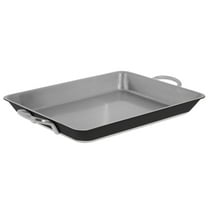 HUBERT Baking Pan 3-Ply Stainless Steel Rectangular Black - 14 1/4" L x 11 2/5" W x 1 1/2" H