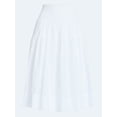 thumbnail image 5 of Free Assembly Women's Smocked Waist Cotton Midi Skirt, Sizes XS-XXL, 5 of 5