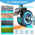 thumbnail image 2 of Carrito Utility LIAPOTT Plegable con Capacidad de 254 kg y Ruedas Todo Terreno, 2 of 9