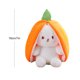 thumbnail image 5 of Muñeco Peluche Conejito Fresa Y Zanahoria Almohada 18/25/35 Cm ​​regalo Suave Encantador, 5 of 9